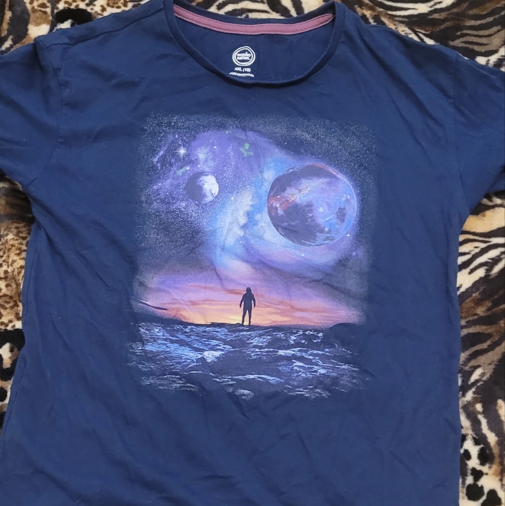 Girls Moon Galaxy T-shirt